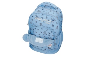 PEPE JEANS OLIVIA ranac za školu sa točkićima - sky blue - Img 5