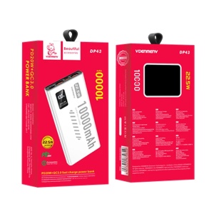 Power bank Denmen DP43 10000Mah Fast PD20W /QC3.0/ 2xTypeC/1xUSB-A Beli - Img 2
