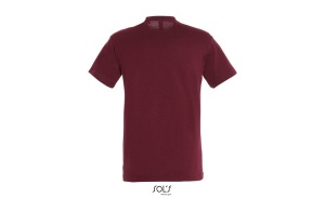 REGENT unisex majica sa kratkim rukavima - bordo, M - Img 6