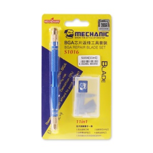 Set nozica za skidanje IC-a Mechanic S1016 (1 rucka+10 nozica) - Img 1