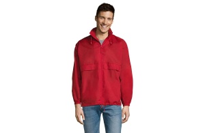 SURF unisex vetrovka - crvena, M