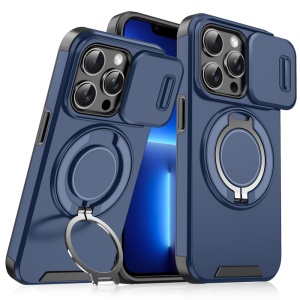 Torbica CamShield Ring stand za iPhone 13 Pro 6.1 plava - Img 1