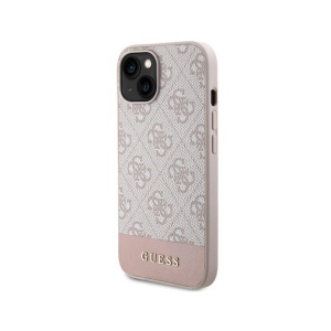 Torbica Guess Hc PC/TPU 4G Bottom Stripe za iPhone 15 6.1 roze (GUHCP15SG4GLPI) - Img 2