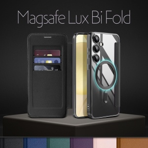 Torbica Magsafe Lux Bi Fold za Samsung A366B Galaxy A36 plava - Img 1