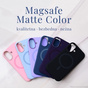 Torbica Magsafe Matte Color iPhone 16 6.1 lila - Img 1