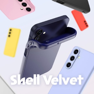 Torbica Shell Velvet za Samsung A266B Galaxy A26 5G crna - Img 2