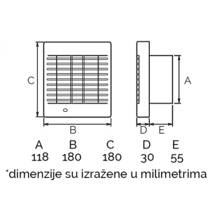 VENTILATOR POLO 5 FI 120 BITON - Img 1