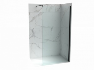 Walk-in COPEN PROJECT 700x2000 8mm staklo crni profil - Img 2