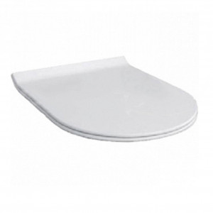 WC daska HATRIA FUSION mat bela slim softclose - Img 1
