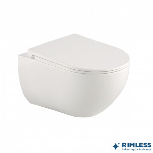 ZERO konzolna WC solja rimless - Img 1