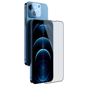 Защитное стекло Nillkin 2-в-1 HD для iPhone 14 6.1 черное
