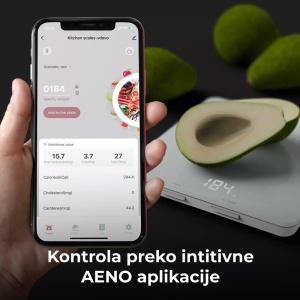 Кухонные весы Aeno KS1S белые