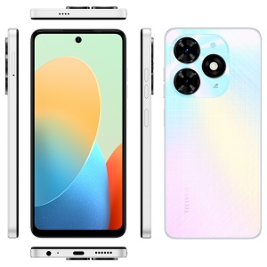 Мобильный телефон Tecno Spark 20C 6.6" 4 ГБ/128 ГБ, белый - Img 3