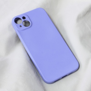 Мягкий бархатный чехол Teracell для iPhone 14 Plus 6.7, фиолетовый