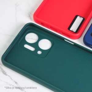 Мягкий силиконовый чехол для Xiaomi Redmi Note 12 4G (EU) синий - Img 3