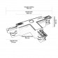 Trofazni T konektor WSO-32B crni