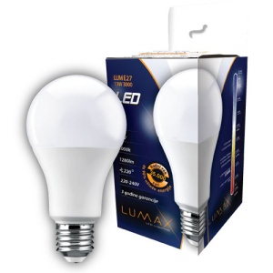 Светодиодная лампа Lumax LUME27-13W 3000K - Img 2