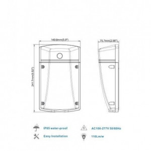LED reflektor BREE BR-WL 20W 03Q
