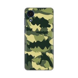 Силиконовый чехол с принтом для Samsung A032F Galaxy A03 Core Army