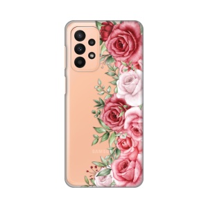 Силиконовый чехол с принтом для Samsung A235F Galaxy A23 4G/5G Wild Roses