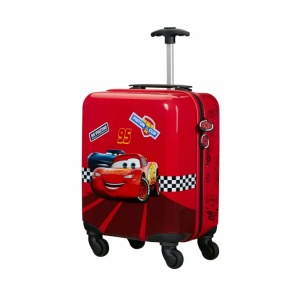 Чемодан Samsonite Disney Ultimate 2.0 с тачками на четырёх колёсах