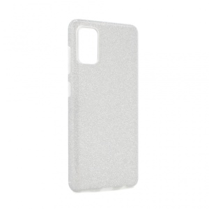 Чехол Crystal Dust для Samsung A415F Galaxy A41 серебристый - Img 4