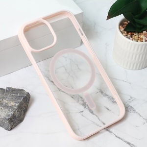 Чехол Magesafe для iPhone 15 6.1 розовый
