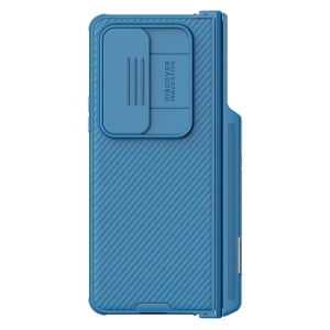 Чехол Nillkin CamShield Pro для Samsung F936B Galaxy Z Fold 4 5G (с гнездом для стилуса и подставкой), синий - Img 3