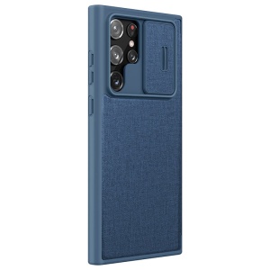 Чехол Nillkin Qin Pro Leather для Samsung S908B Galaxy S22 Ultra 5G, синий - Img 4