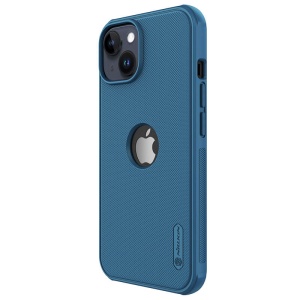 Чехол Nillkin Scrub Pro для iPhone 14 6.1 синий (с отверстием для логотипа) - Img 2