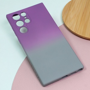 Чехол Rainbow Spring для Samsung S908B Galaxy S22 Ultra 5G фиолетовый серый