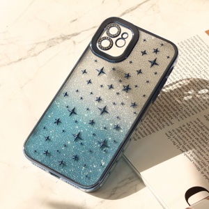 Чехол Shiny Frame для iPhone 11 6.1 синий