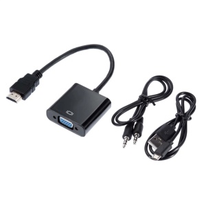 Adapter konverter VGA-HDMI+Audio Linkom M/Ž - Img 2