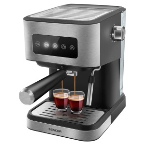 Aparat za espresso Sencor SES 4020SS/mlevena/1.5L/1050W/crna-inox