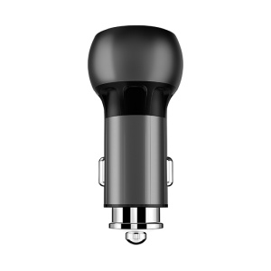 Auto punjac LDNIO C503Q Quick Charge 3.0 2xUSB 3.6V 3.0A sa type C kablom crni - Img 2