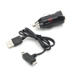Auto punjac Teracell micro/mini USB crni - Img 1
