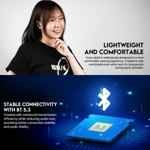 Bluetooth-наушники Fantech Wave 13 черные - Img 4