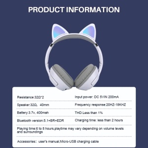 Bluetooth-наушники Sodo SD-1019 синие - Img 4