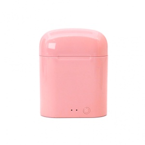 Bluetooth slusalice Airpods i7 mini roze HQ - Img 2