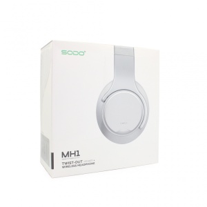 Bluetooth slusalice Sodo MH1 srebrne - Img 2