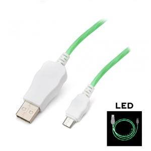 Data kabl KUCIPA K220 micro USB 1m zeleni - Img 1