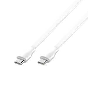 Data kabl LDNIO LC131-C 65W Type C na Type C beli 1m - Img 2