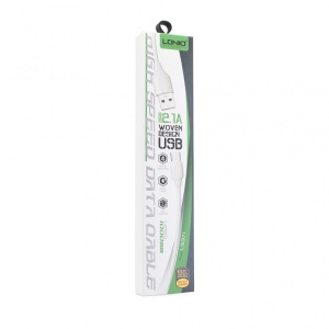 Data kabl LDNIO LS371 micro USB beli 1m - Img 1