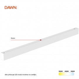 DAWN LED MODUL LT-T-020 1,5M CCT BELA - Img 2