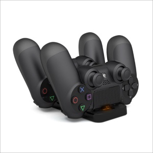 Dobe TP4-002 Punjac za PS4 kontrolere dual crni - Img 3