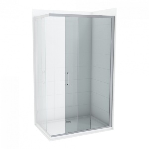 Element tuš kabine COPEN ATLAS ELEMENT 80x195cm staklo 6mm providno - Img 2
