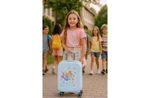 ENSO BUBBLES dečiji kofer 55 cm - sky blue - Img 11