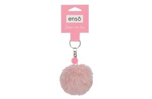 ENSO FLUFFY CHARMS dečiji privezak - powder pink