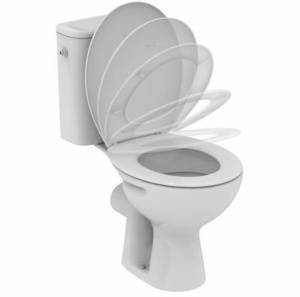 IDEAL STANDARD ULYSSE моноблочный унитаз с доводчиком для мягкого закрытия Baltic - Img 2