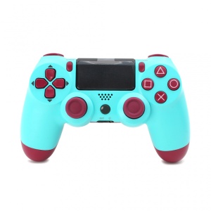 Joypad Dual Shock WIFI za PS4 tirkizno bordo - Img 1